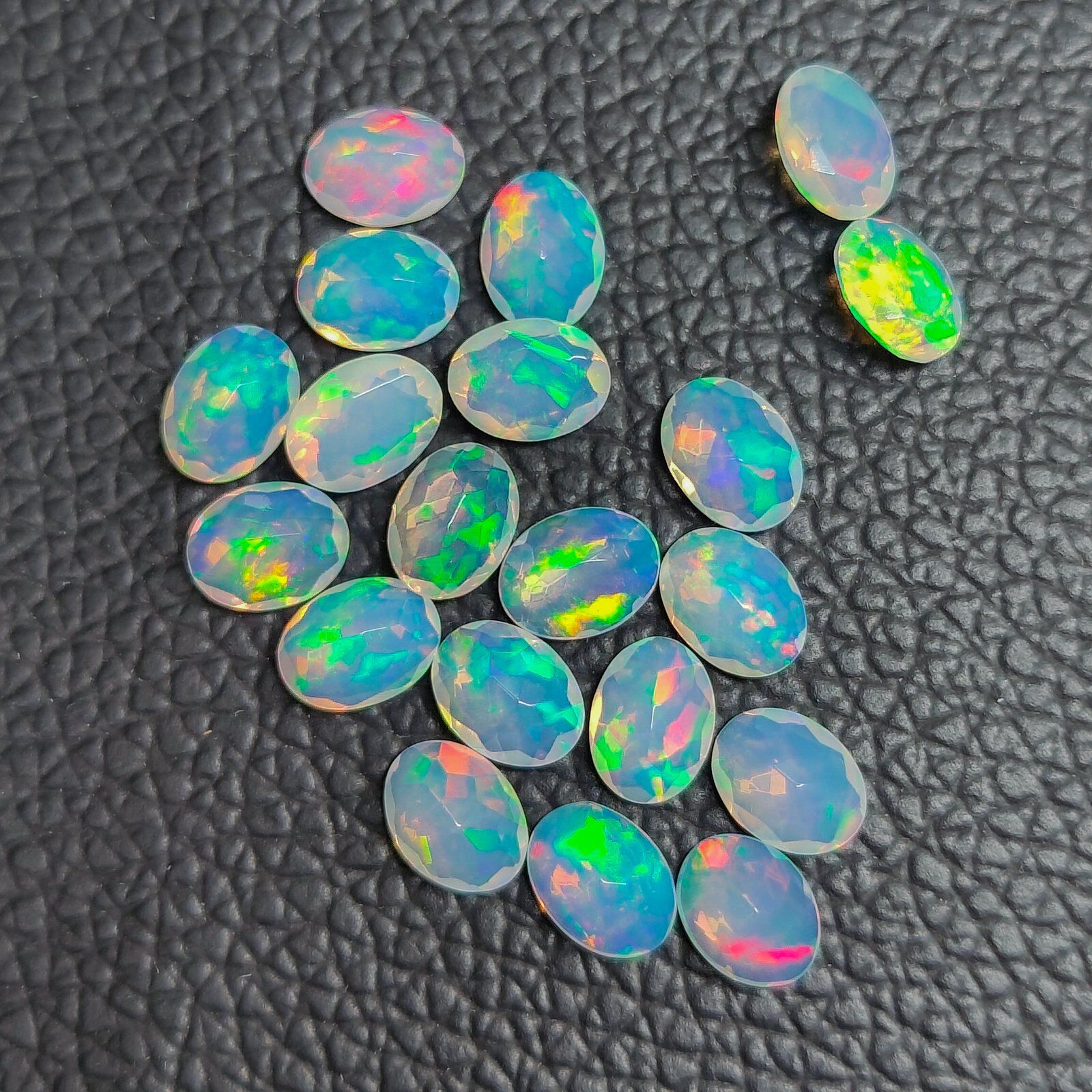 6x8mm, 10 pcs Lot Ethiopian Opal Cut Stone, Ethiopian Opal, AAA selling Quality Opal Cut Loose Gemstone, Natural Opal Cut Stone, Opal Gemstone